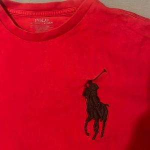 *POLO* Ralph Lauren Mens T-Shirt Crew Neck Big Pony Embroidered Logo